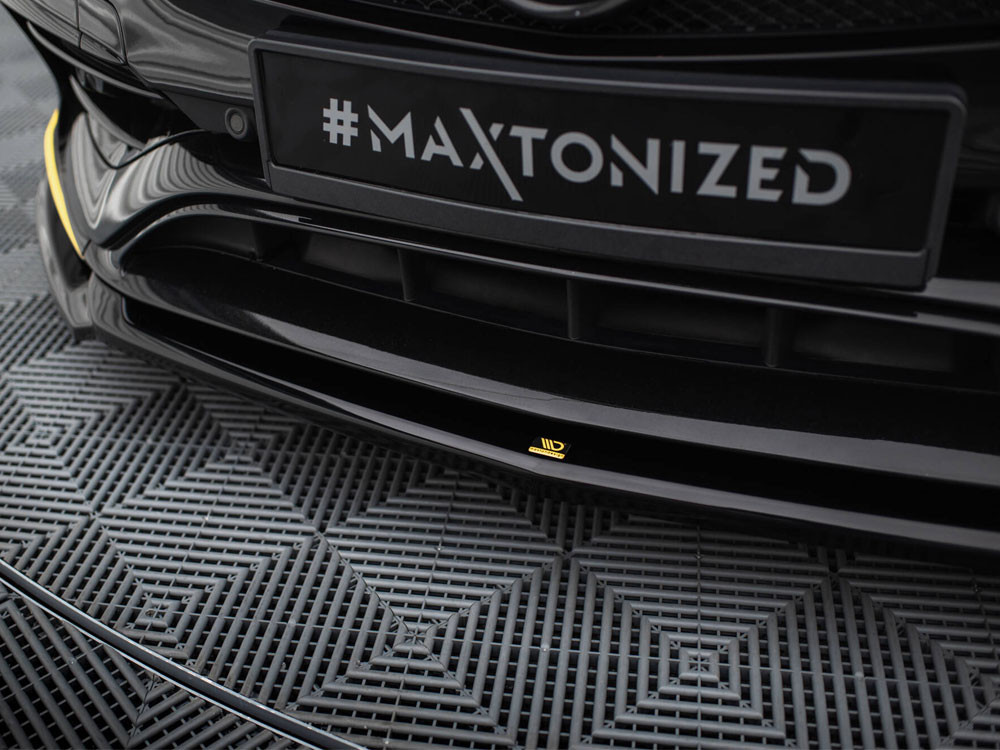 Maxton Front Splitter V.4 Mercedes-AMG CLA 45 Aero C117 Facelift