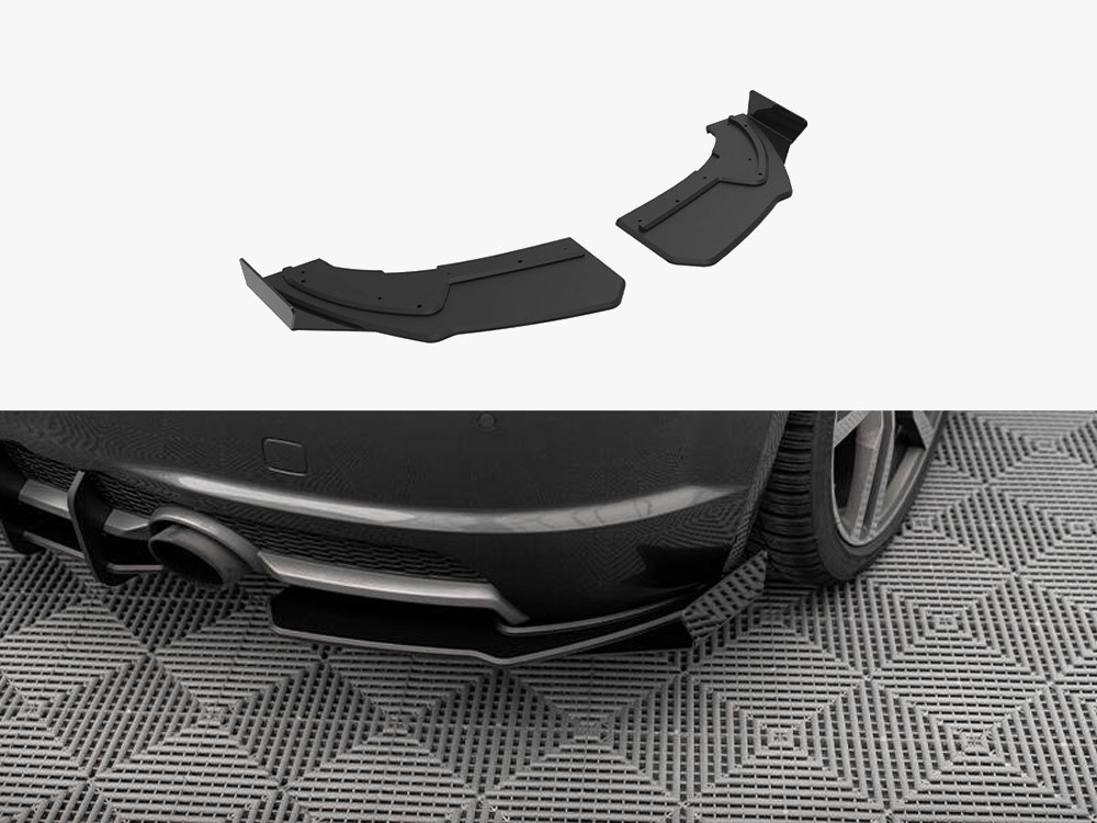 Maxton Street Pro Rear Side Splitters + Flaps Audi TT S-Line 8S Maxton Street Pro Rear Side Splitters + Flaps Audi TT S-Line 8S
