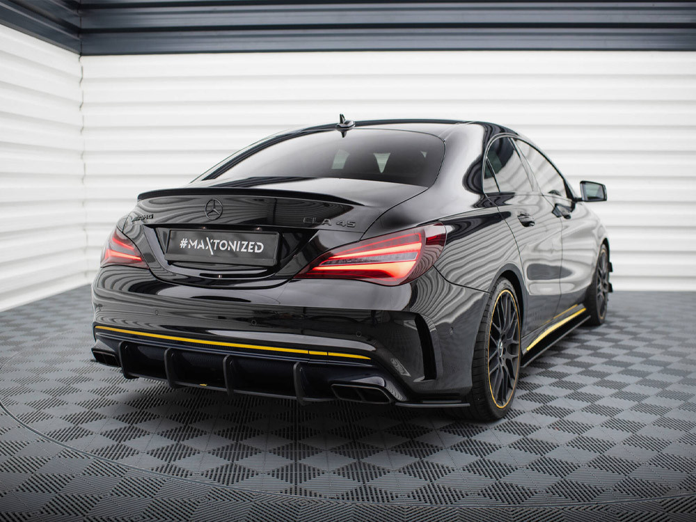Maxton Street Pro Rear Side Splitters Mercedes-AMG CLA 45 C117 Facelift Maxton Street Pro Rear Side Splitters Mercedes-AMG CLA 45 C117 Facelift
