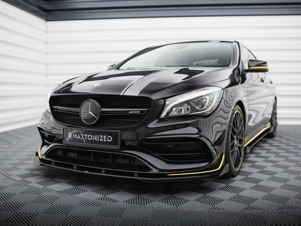 Maxton Front Flaps Mercedes-AMG CLA 45 Aero C117 Facelift