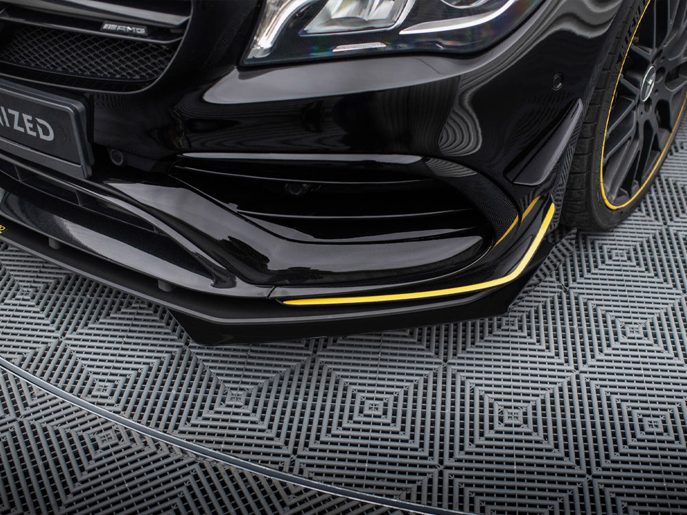Maxton Front Flaps Mercedes-AMG CLA 45 Aero C117 Facelift