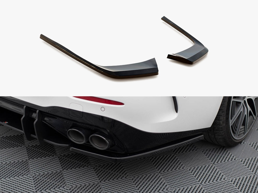 Maxton Rear Side Splitters Mercedes-Benz C AMG-Line / 43 AMG W206