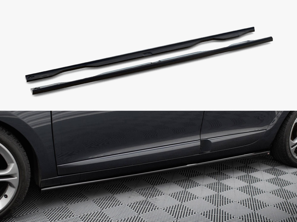 Maxton Side Skirts Diffusers Renault Megane GT Mk3 Facelift Maxton Side Skirts Diffusers Renault Megane GT Mk3 Facelift