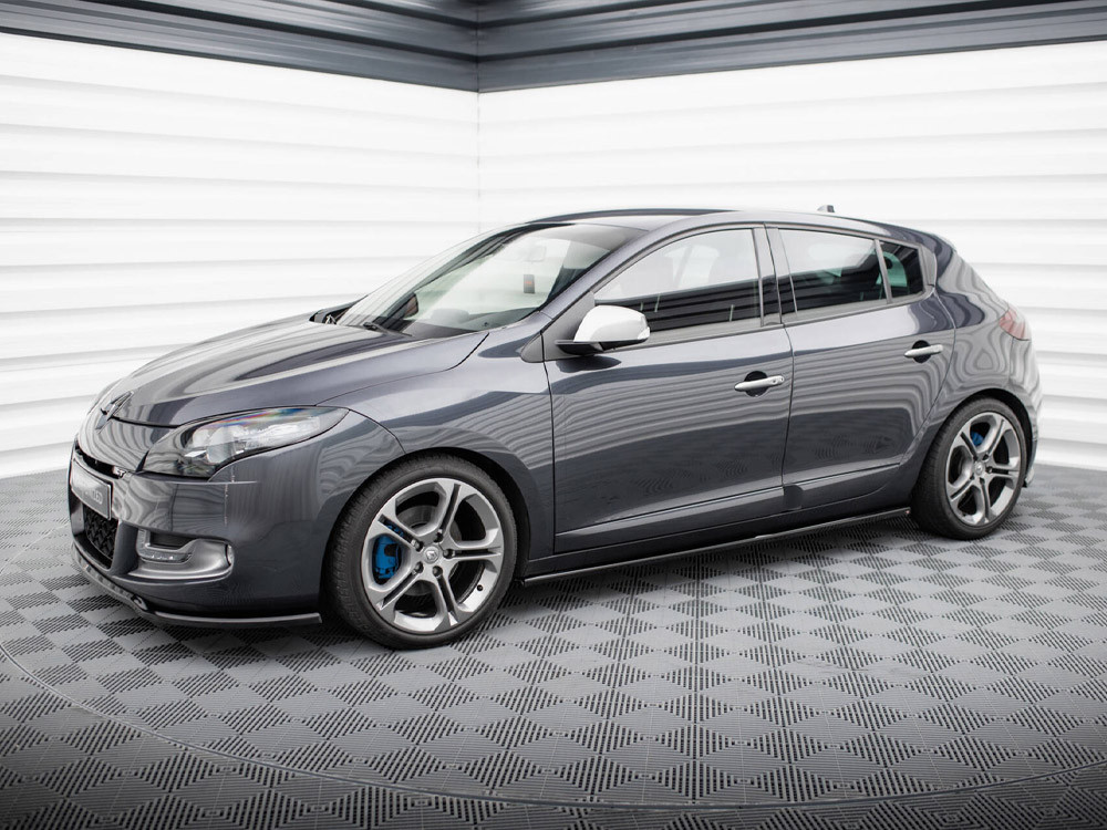 Maxton Side Skirts Diffusers Renault Megane GT Mk3 Facelift Maxton Side Skirts Diffusers Renault Megane GT Mk3 Facelift