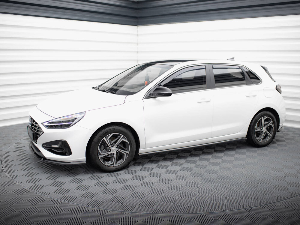 Maxton Side Skirts Diffusers Hyundai I30 N-Line / Standard Hatchback / Fastback Mk3 Facelift Maxton Side Skirts Diffusers Hyundai I30 N-Line / Standard Hatchback / Fastback Mk3 Facelift