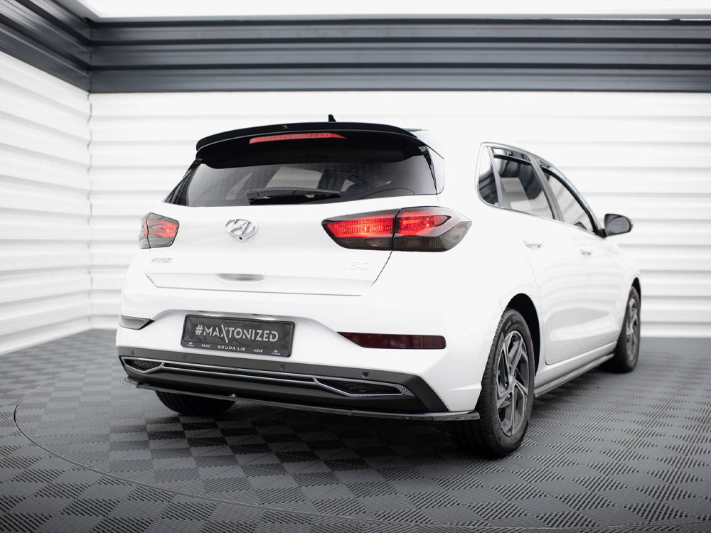 Maxton Central Rear Splitter Hyundai I30 Mk3 Facelift