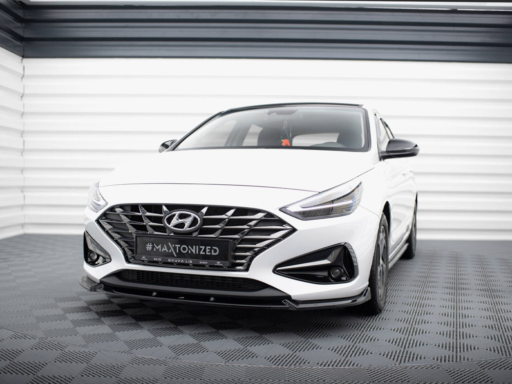 Maxton Front Splitter V.2 Hyundai I30 Mk3 Facelift