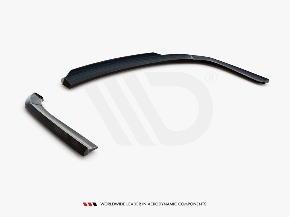 Maxton Central Rear Splitter (Vertical Bars) Kia Optima Mk3 Maxton Central Rear Splitter (Vertical Bars) Kia Optima Mk3