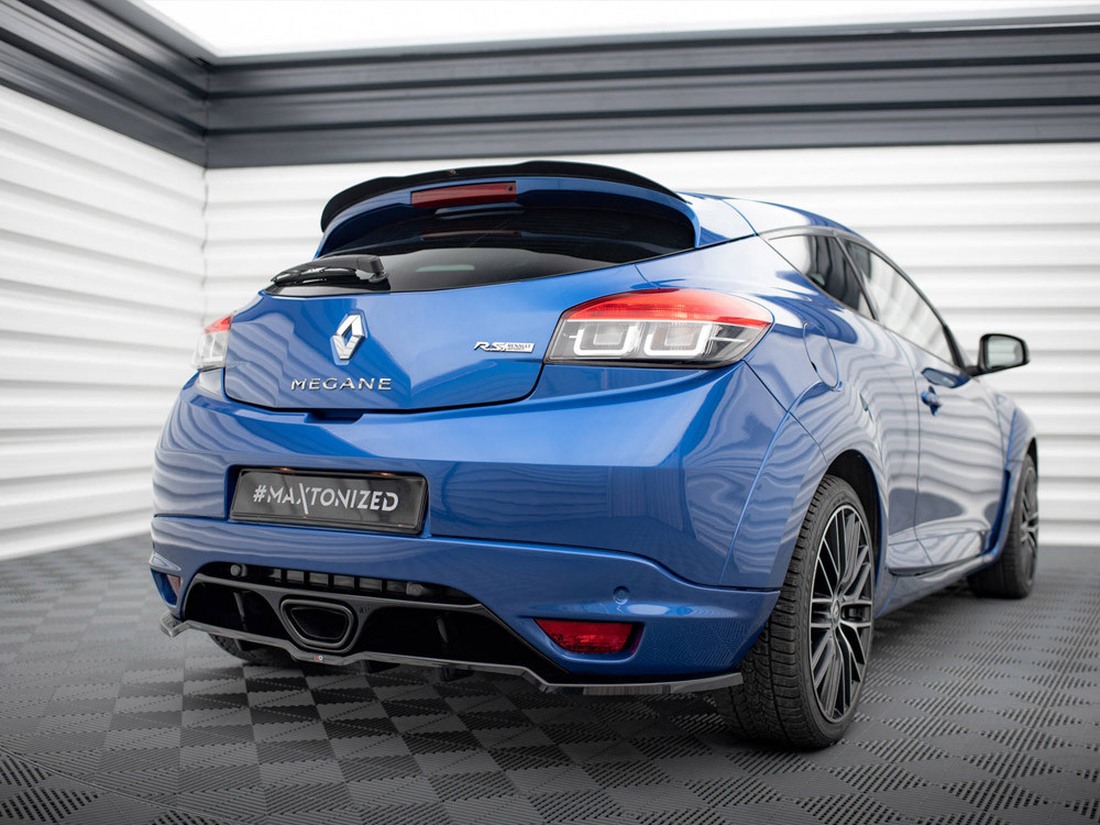 Maxton Rear Splitter (Vertical Bars) Renault Megane RS Mk3