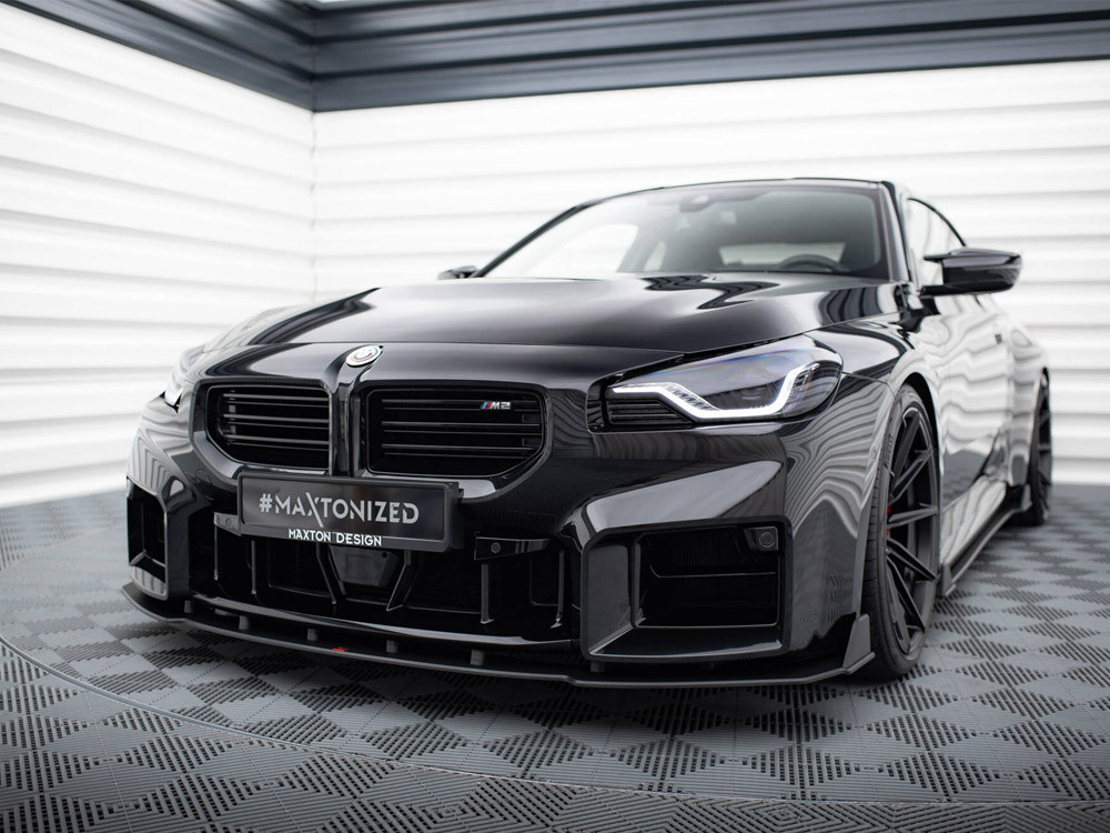 Maxton Street PRO Front Splitter V.2 BMW M2 G87 Maxton Street PRO Front Splitter V.2 BMW M2 G87