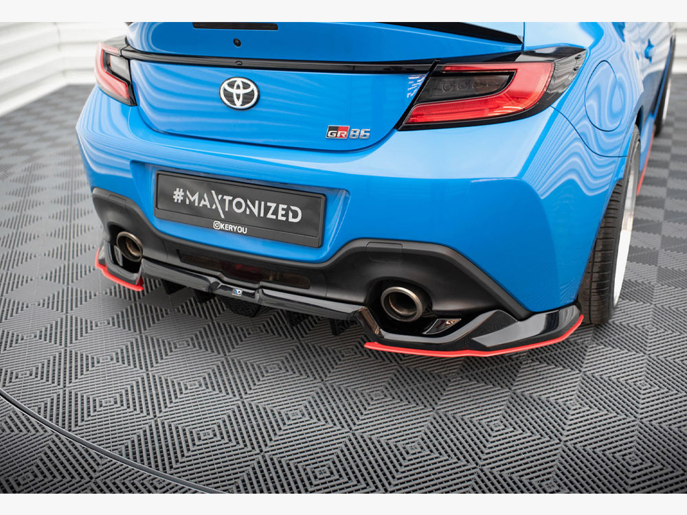 Maxton Central Rear Splitter (Vertical Bars) V.2 Toyota GR86 Mk1 Maxton Central Rear Splitter (Vertical Bars) V.2 Toyota GR86 Mk1