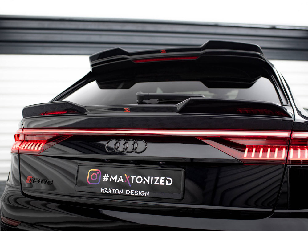 Maxton Lower Spoiler CAP 3D Audi Q8 / RSQ8 / SQ8 / Q8 S-Line Mk1 Maxton Lower Spoiler CAP 3D Audi Q8 / RSQ8 / SQ8 / Q8 S-Line Mk1