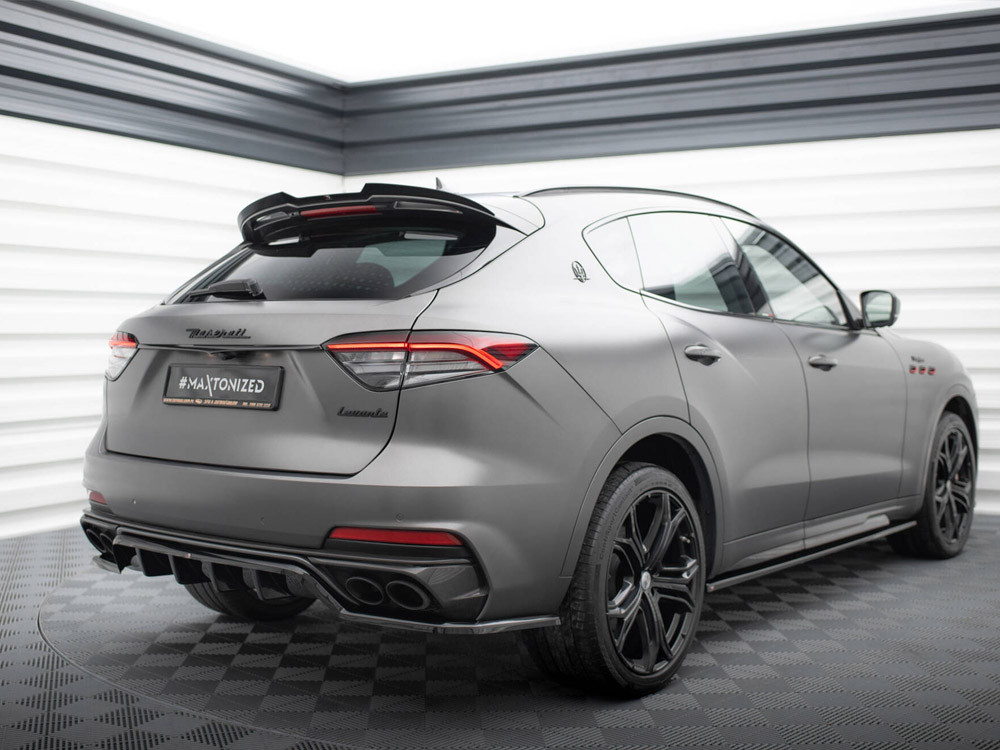 Maxton Rear Splitter (Vertical Bars) Maserati Levante Trofeo Mk1