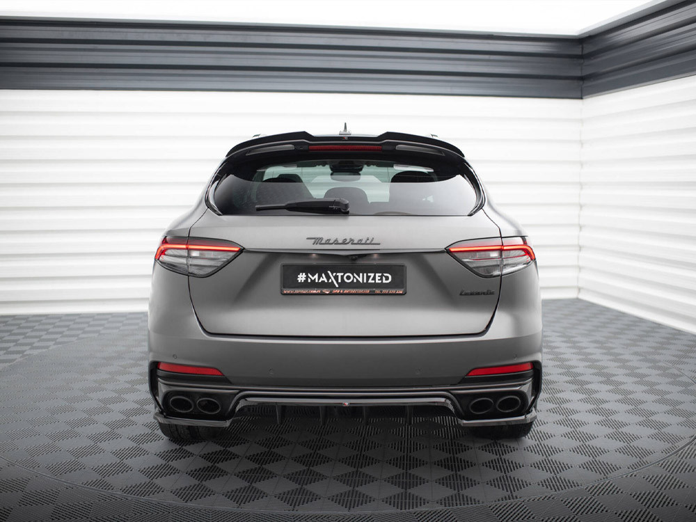 Maxton Rear Splitter (Vertical Bars) Maserati Levante Trofeo Mk1
