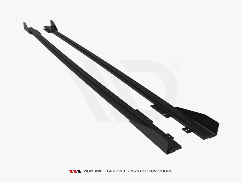 Maxton Street PRO Side Skirts Diffusers V.1 + Flaps Audi RS3 Sedan 8V Facelift Maxton Street PRO Side Skirts Diffusers V.1 + Flaps Audi RS3 Sedan 8V Facelift