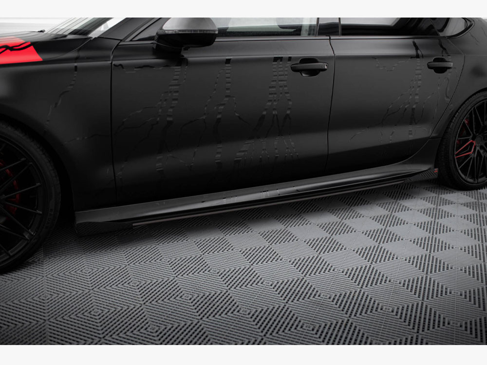Maxton Street PRO Side Skirts Diffusers + Flaps Audi A7 RS7 Look C7 Maxton Street PRO Side Skirts Diffusers + Flaps Audi A7 RS7 Look C7