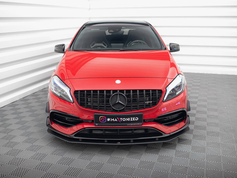 Maxton Street PRO Front Splitter Mercedes-Benz A 45 AMG Aero W176 Facelift Maxton Street PRO Front Splitter Mercedes-Benz A 45 AMG Aero W176 Facelift