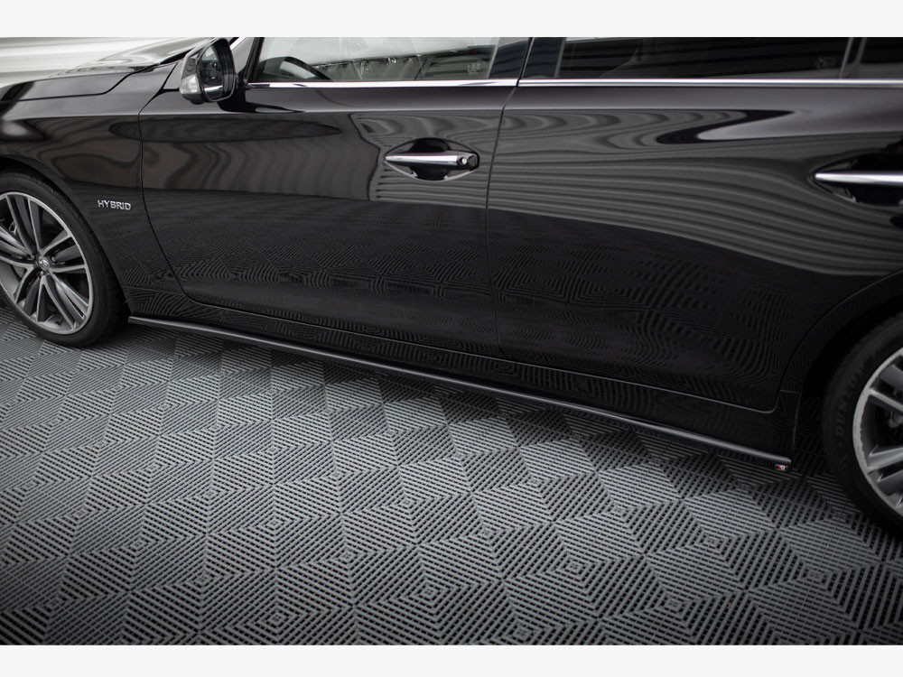 Maxton Side Skirts Diffusers V.2 Infiniti Q50 S Mk1 Maxton Side Skirts Diffusers V.2 Infiniti Q50 S Mk1