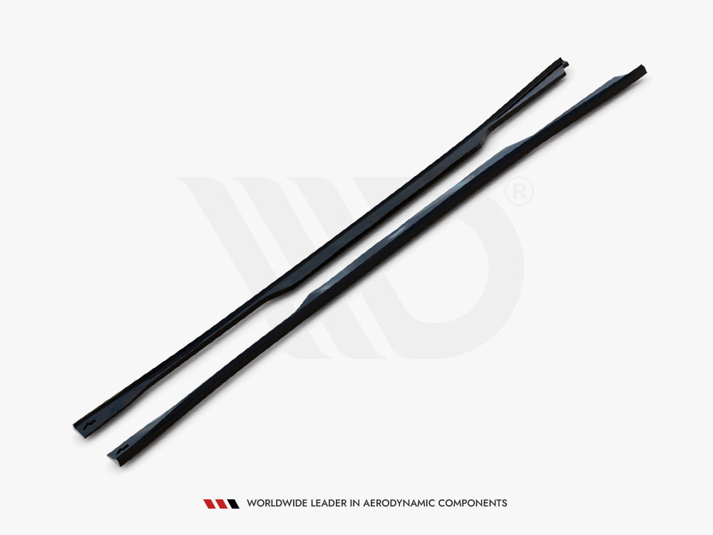 Maxton Side Skirts Diffusers V.2 Infiniti Q50 S Mk1 Maxton Side Skirts Diffusers V.2 Infiniti Q50 S Mk1