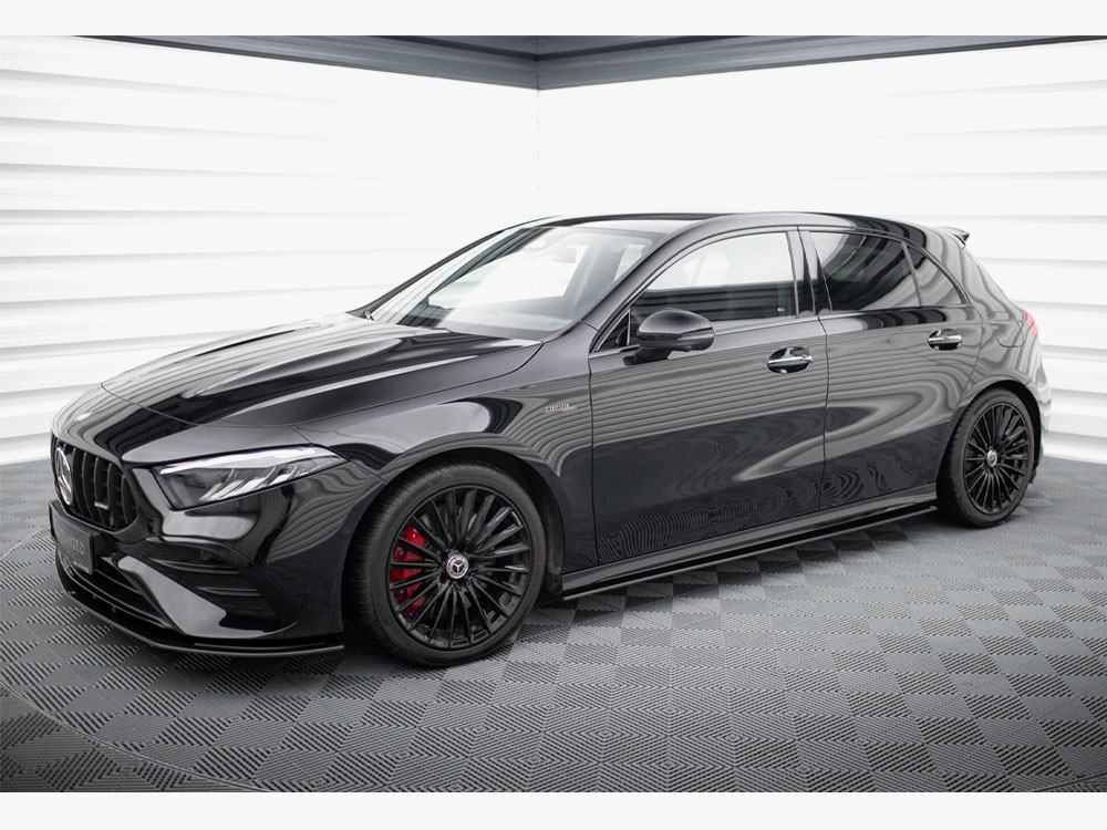 Maxton Street PRO Side Skirts Diffusers Mercedes-AMG A35 W177 Facelift