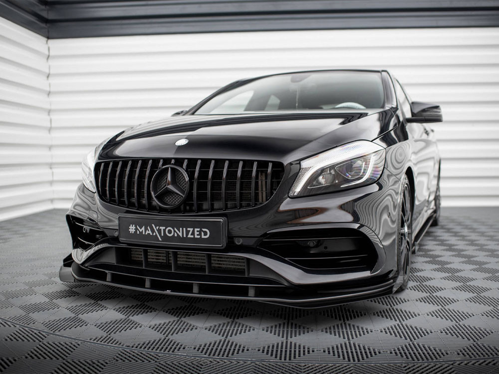 Maxton Front Flaps Mercedes-Benz A AMG-Line W176 Facelift