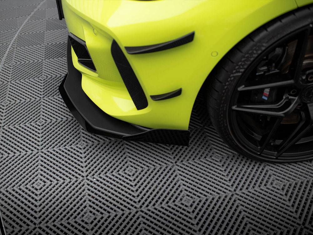 Maxton Street PRO Front Splitter + Flaps BMW 1 F40 M-Pack / M135i