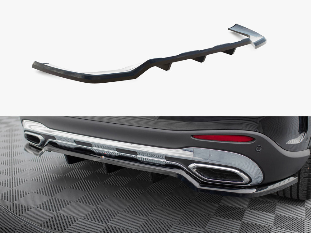 Maxton Rear Splitter (Vertical Bars) Mercedes-Benz GLC AMG-Line X254