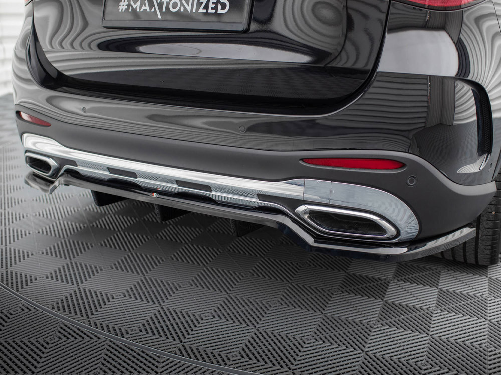 Maxton Rear Splitter (Vertical Bars) Mercedes-Benz GLC AMG-Line X254