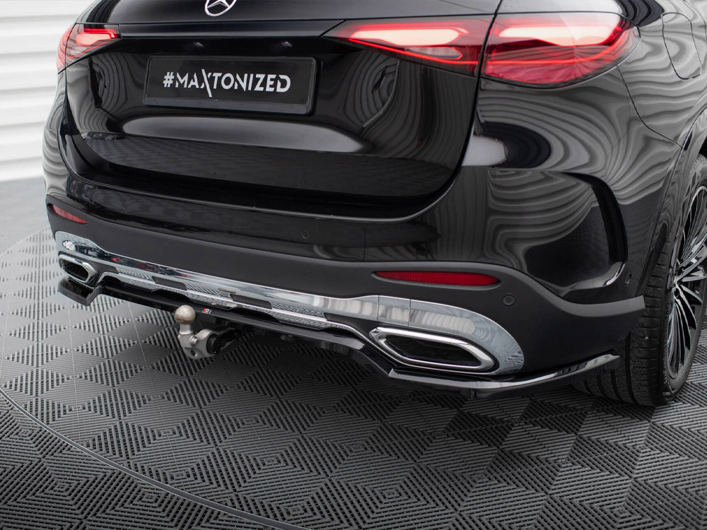 Maxton Rear Splitter (Vertical Bars) Mercedes-Benz GLC AMG-Line X254