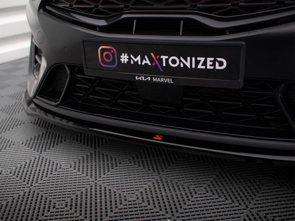 Maxton Front Splitter V.1 Kia Proceed GT Mk3 Facelift / Ceed GT / GT - Line Mk1 Facelift