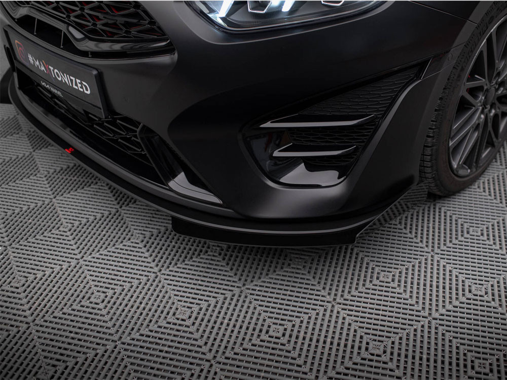 Maxton Street PRO Front Splitter + Flaps Kia Proceed GT Mk3 Facelift / Ceed GT / GT - Line Mk1 Facelift Maxton Street PRO Front Splitter + Flaps Kia Proceed GT Mk3 Facelift / Ceed GT / GT - Line Mk1 Facelift