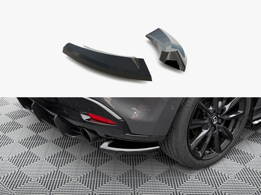 Maxton Rear Side Splitters Mazda 3 Mk4 Maxton Rear Side Splitters Mazda 3 Mk4