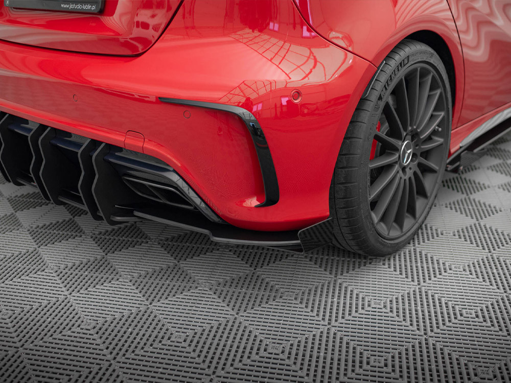 Maxton Rear Side Flaps Mercedes-Benz A 45 AMG W176 Facelift