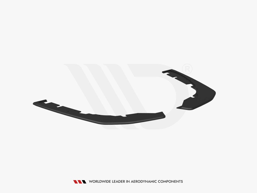 Maxton Street Pro Rear Side Splitters Kia Stinger GT / GT-Line Mk1