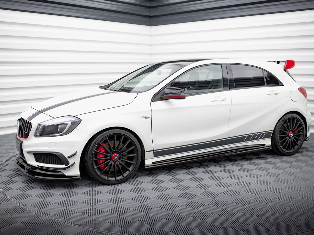 Maxton Side Skirts Diffusers Mercedes-Benz A45 AMG W176 Maxton Side Skirts Diffusers Mercedes-Benz A45 AMG W176