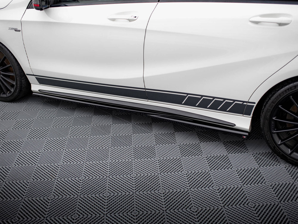 Maxton Side Skirts Diffusers Mercedes-Benz A45 AMG W176 Maxton Side Skirts Diffusers Mercedes-Benz A45 AMG W176