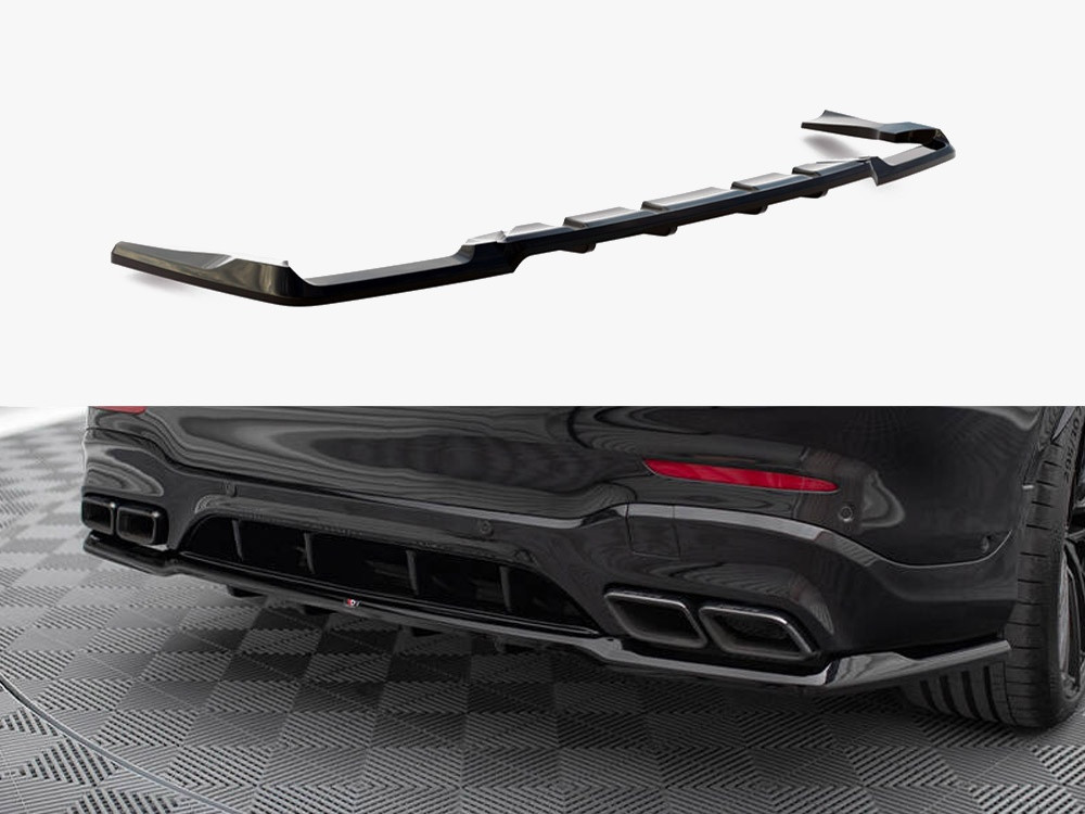 Maxton Rear Splitter (Vertical Bars) V.2 Mercedes-AMG GLC 63 SUV X253