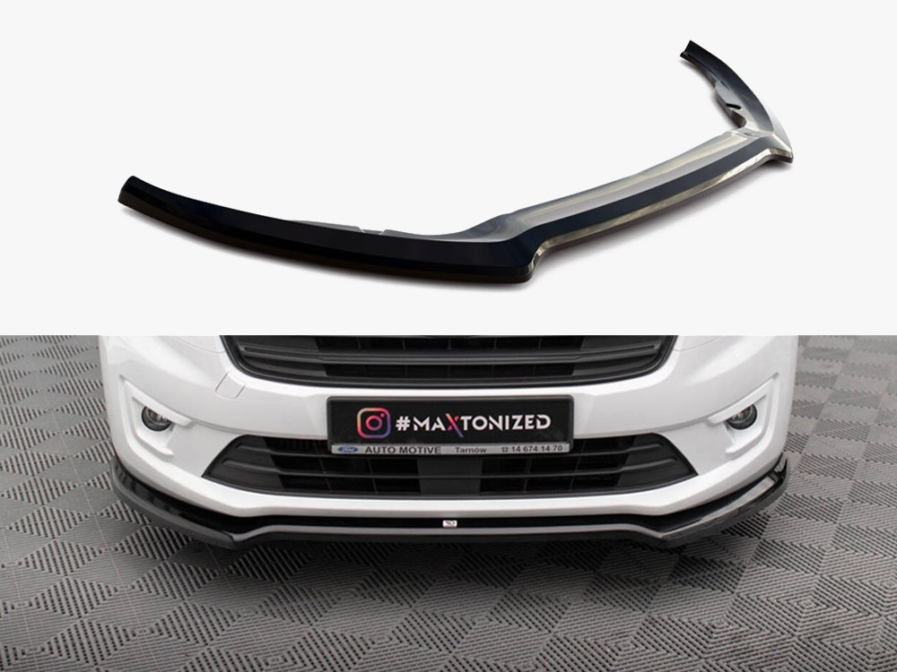 Maxton Front Splitter V.1 Ford Transit Connect Mk2 Facelift Maxton Front Splitter V.1 Ford Transit Connect Mk2 Facelift