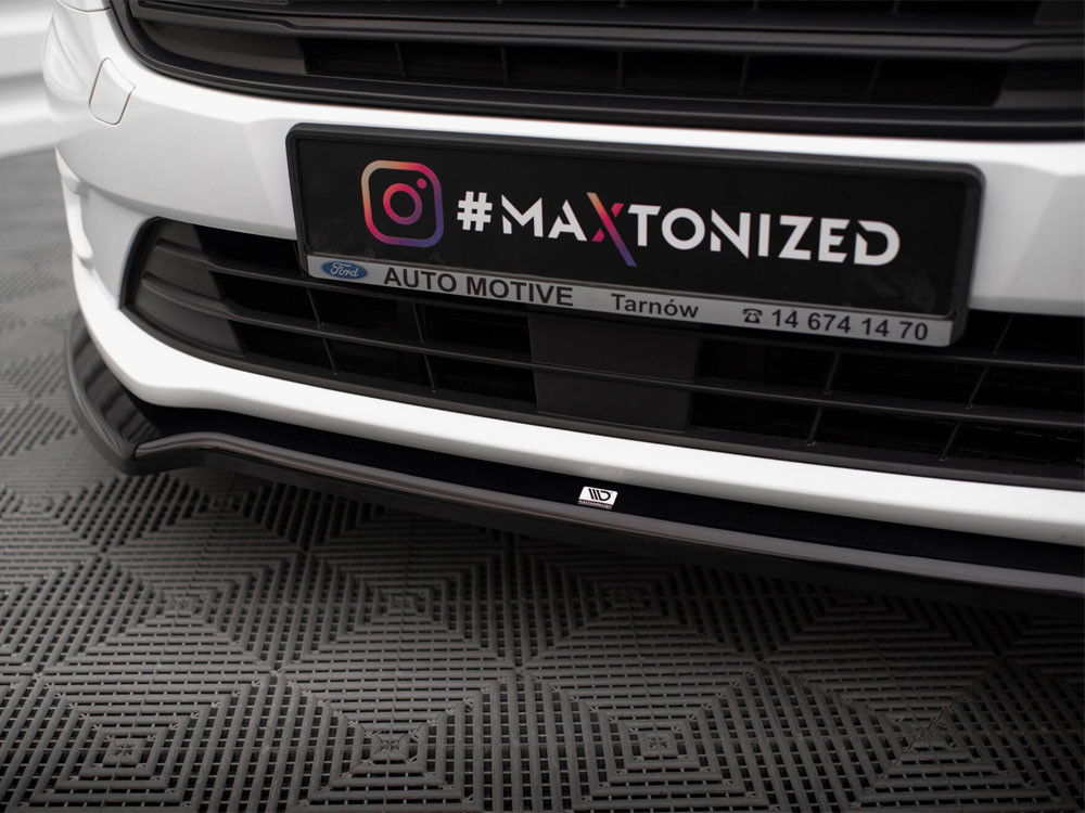 Maxton Front Splitter V.1 Ford Transit Connect Mk2 Facelift Maxton Front Splitter V.1 Ford Transit Connect Mk2 Facelift