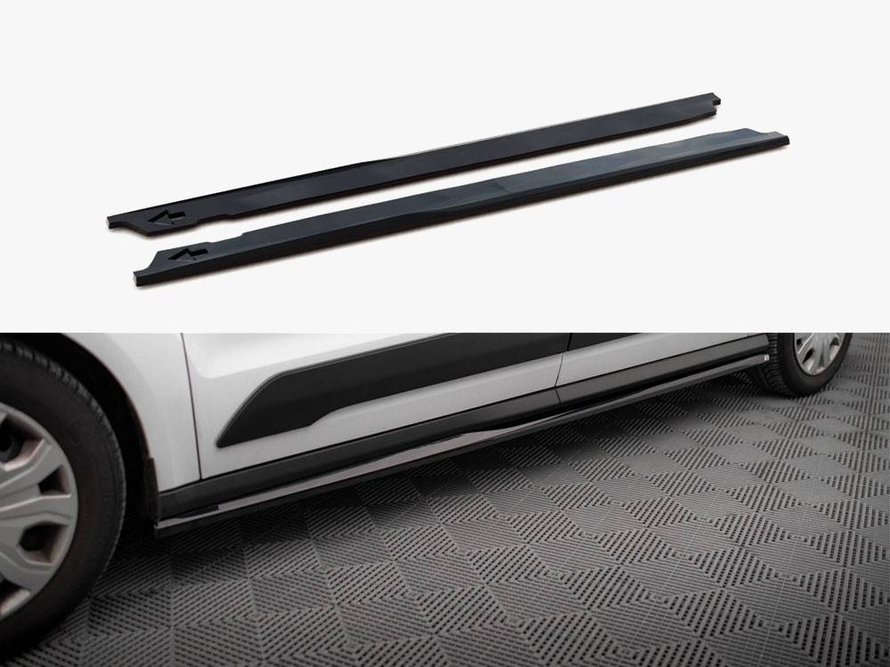 Maxton Side Skirts Diffusers Ford Transit Connect L2 Mk2 Facelift