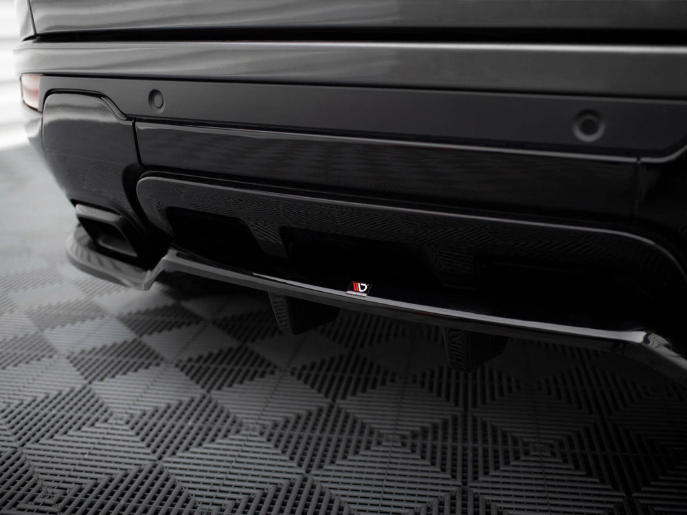 Maxton Rear Splitter (Vertical Bars) Land Rover Range Rover Evoque HSE Dynamic Mk1 Facelift