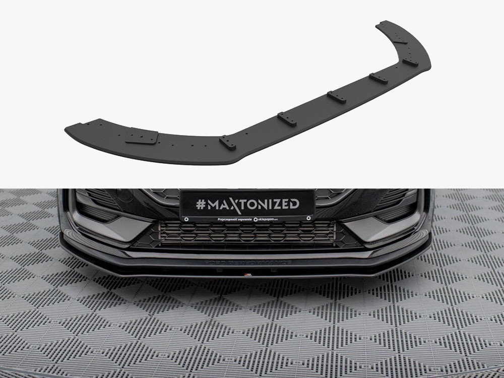 Maxton Street PRO Front Splitter Ford Fiesta ST Mk8 Facelift