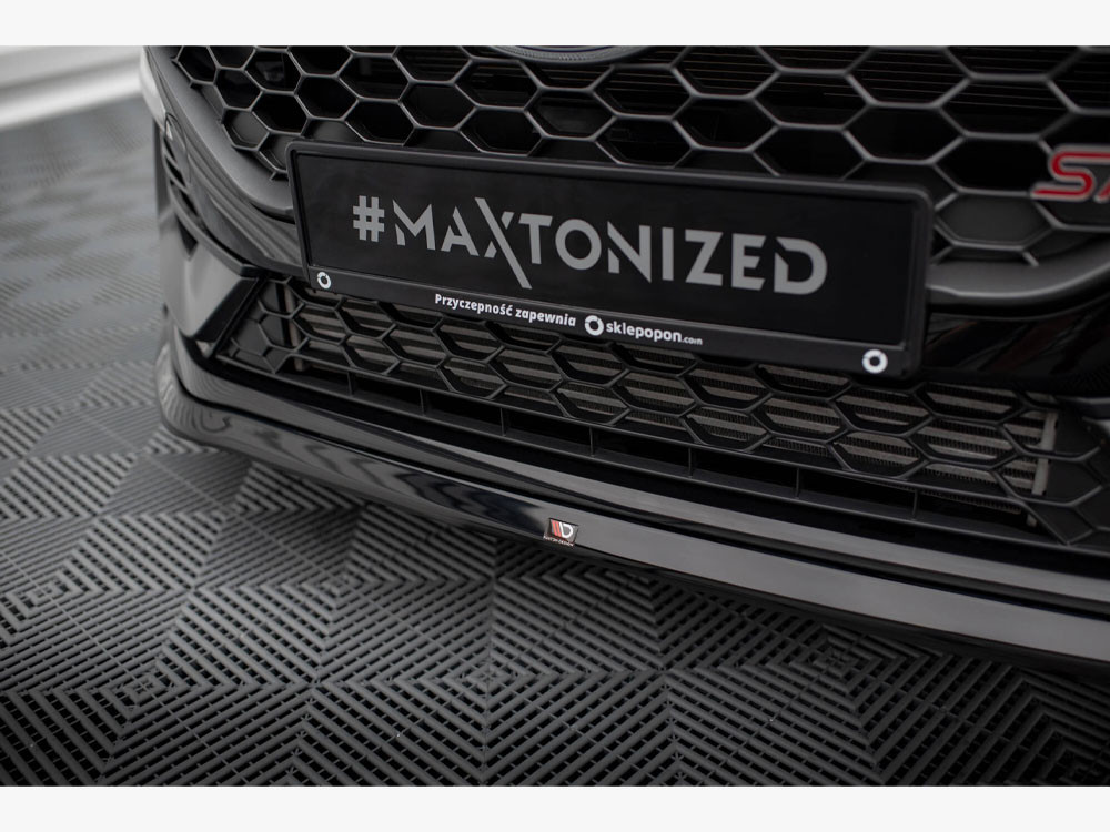 Maxton Front Splitter V.3 Ford Fiesta ST / ST-Line Mk8 Facelift