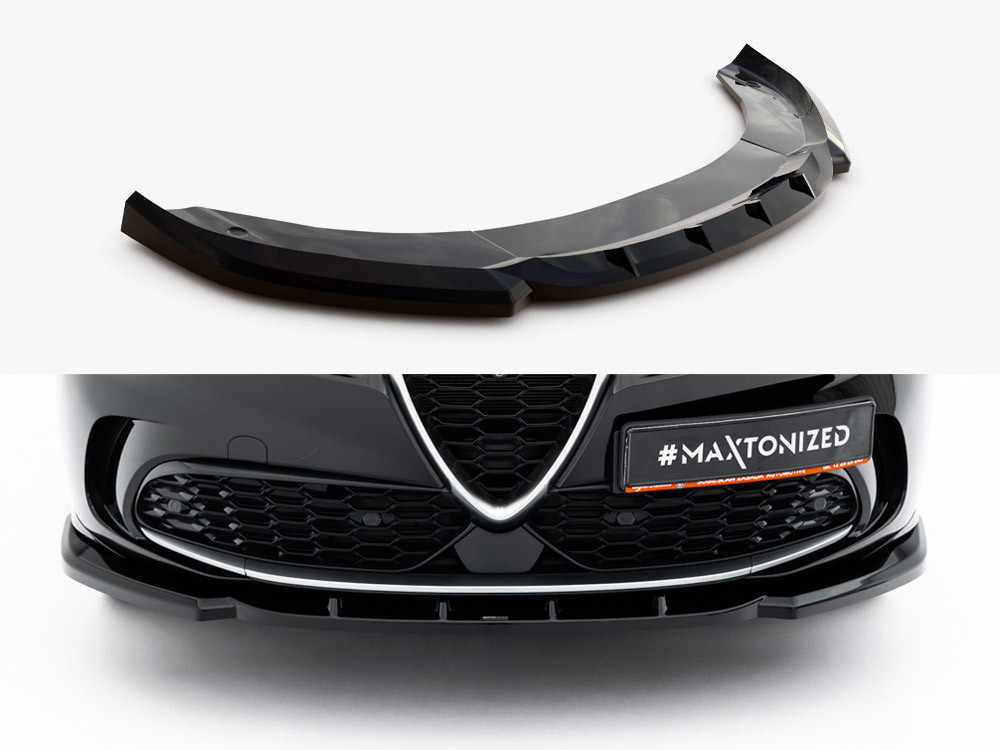 Maxton Front Splitter V.2 Alfa Romeo Tonale Mk1 Maxton Front Splitter V.2 Alfa Romeo Tonale Mk1