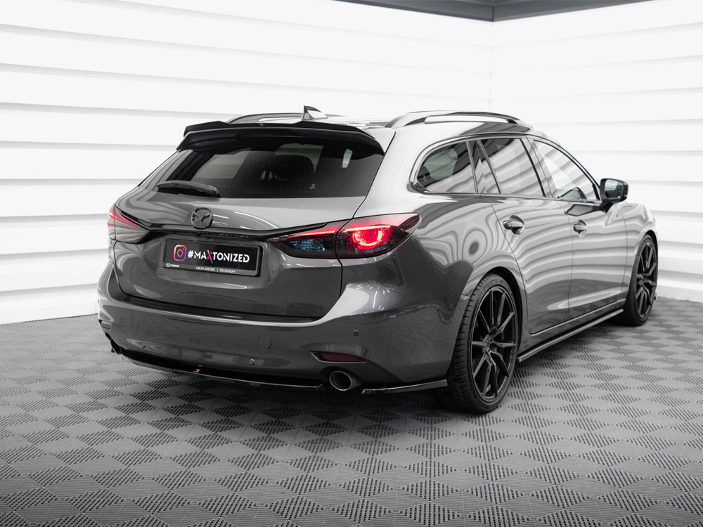 Maxton Central Rear Splitter Mazda 6 Mk3 Facelift