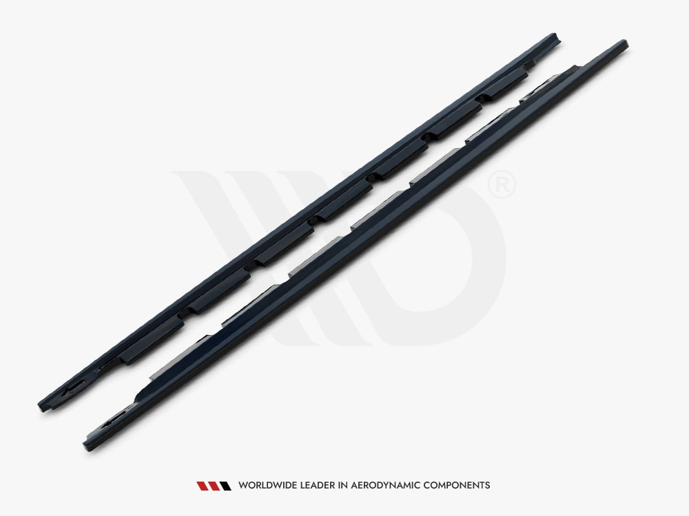 Maxton Side Skirts Diffusers Toyota Yaris Mk3 Facelift Maxton Side Skirts Diffusers Toyota Yaris Mk3 Facelift
