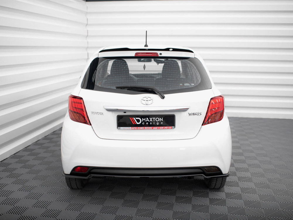 Maxton Central Rear Splitter Toyota Yaris Mk3 Facelift Maxton Central Rear Splitter Toyota Yaris Mk3 Facelift