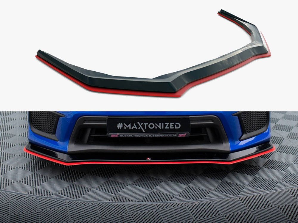 Maxton Front Splitter V.2 Subaru WRX STI Mk1 Facelift Maxton Front Splitter V.2 Subaru WRX STI Mk1 Facelift