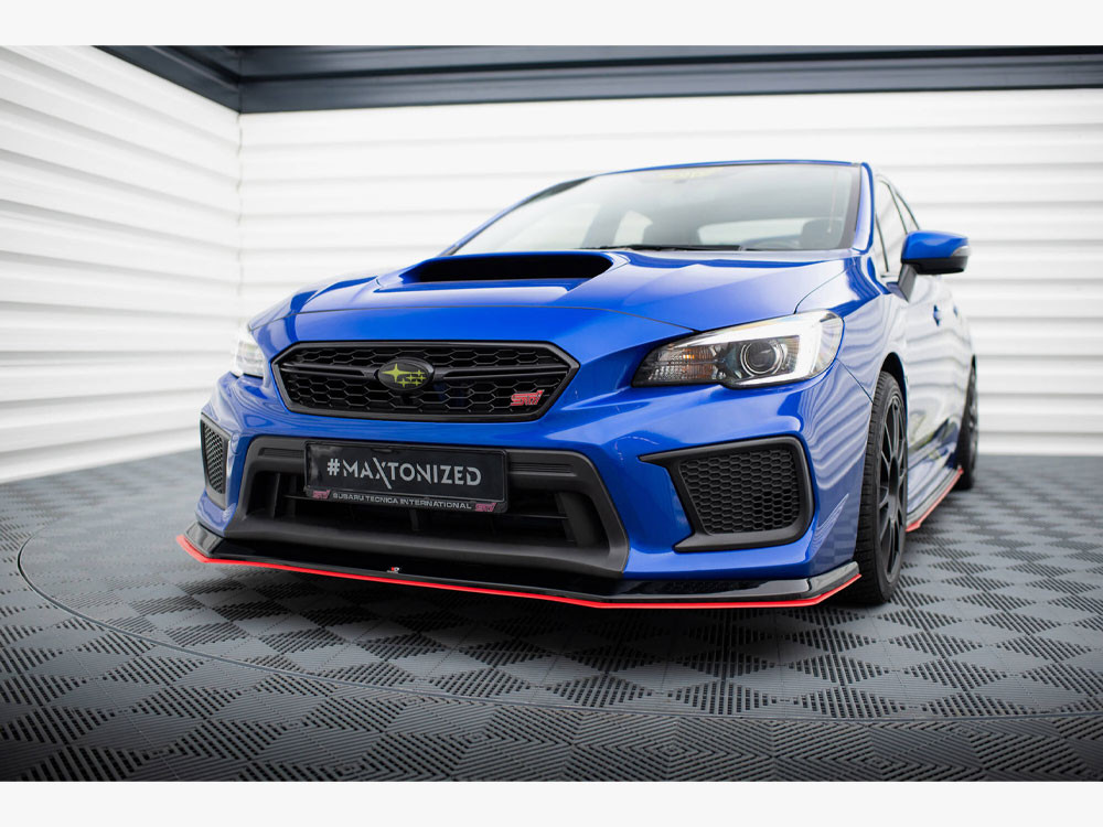 Maxton Front Splitter V.2 Subaru WRX STI Mk1 Facelift Maxton Front Splitter V.2 Subaru WRX STI Mk1 Facelift