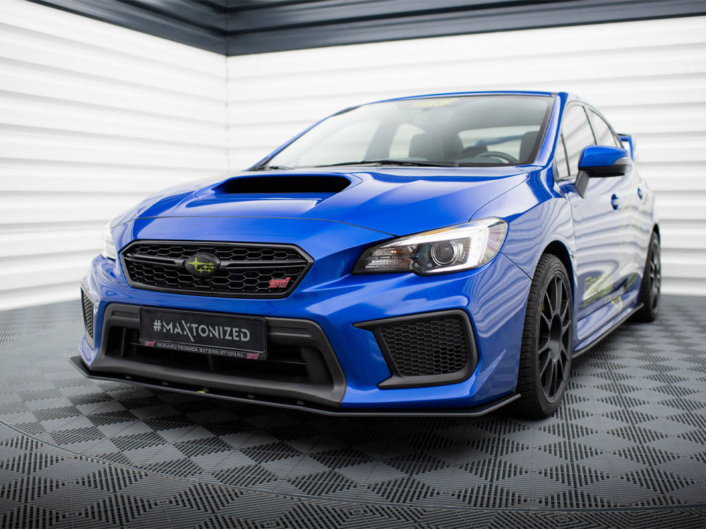 Maxton Street PRO Front Splitter Subaru WRX STI Mk1 Facelift